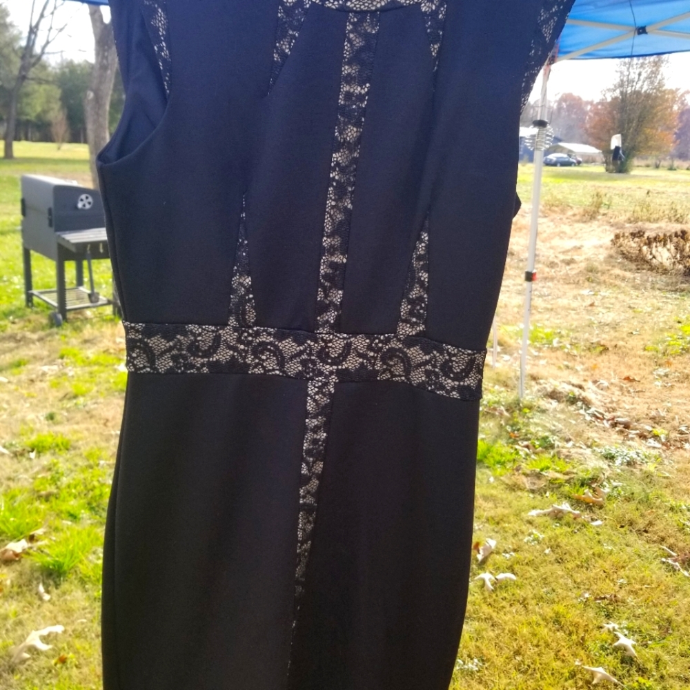 Black dress. Allen B. M.